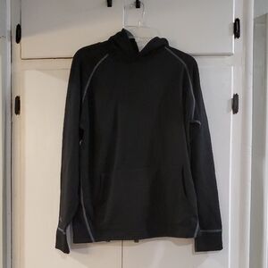 Cabela's Black Hoodie with Gray Accents